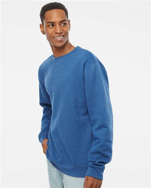 Independent Trading Co. SS3000 Unisex Midweight Crewneck Sweatshirt - Side view
