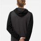 Independent Trading Co. IND40RP Unisex Raglan Hooded Sweatshirt - Back view