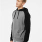 Independent Trading Co. IND40RP Unisex Raglan Hooded Sweatshirt - Side view