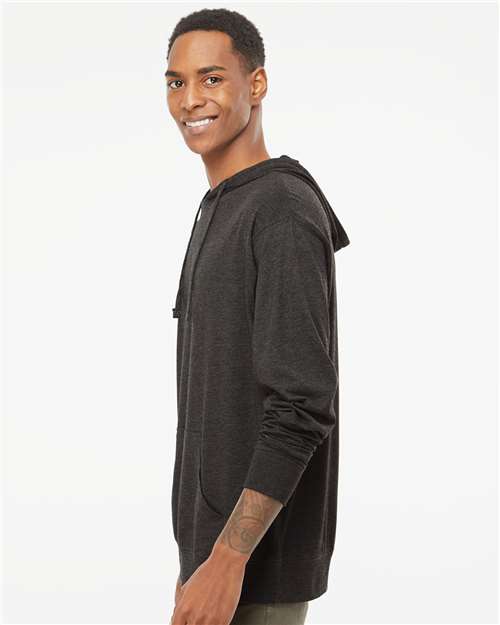 Independent Trading Co. SS150J Unisex Lightweight Hooded Pullover T-Shirt - Side view