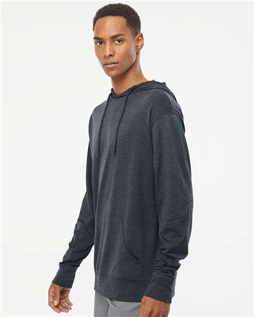 Independent Trading Co. SS150J Unisex Lightweight Hooded Pullover T-Shirt - Side view