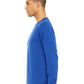 BELLA  CANVAS 3901 Unisex Sponge Fleece Raglan Crewneck Sweatshirt - Side view