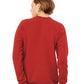 BELLA  CANVAS 3901 Unisex Sponge Fleece Raglan Crewneck Sweatshirt - Back view