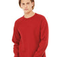 BELLA  CANVAS 3901 Unisex Sponge Fleece Raglan Crewneck Sweatshirt - Front view