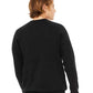 BELLA  CANVAS 3901 Unisex Sponge Fleece Raglan Crewneck Sweatshirt - Back view