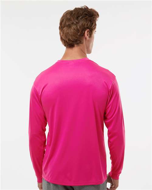 C2 Sport 5104 Unisex Performance Long Sleeve T-Shirt - Back view