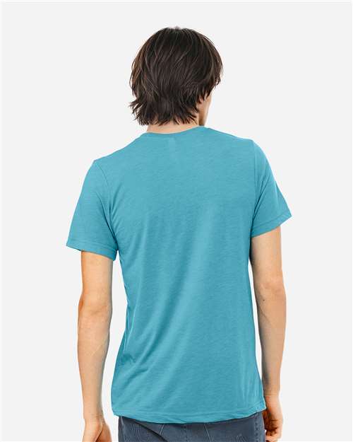 BELLA  CANVAS 3413 Triblend Tee - Back view