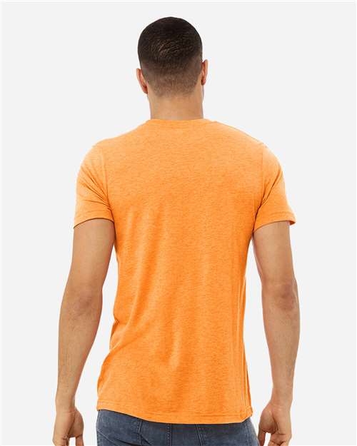 BELLA  CANVAS 3413 Triblend Tee - Back view