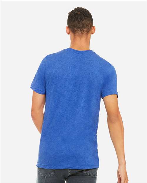 BELLA  CANVAS 3413 Triblend Tee - Back view