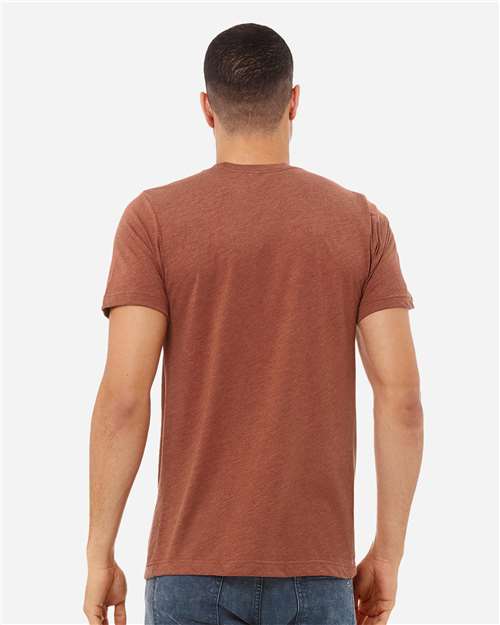 BELLA  CANVAS 3413 Triblend Tee - Back view