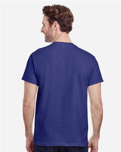 Gildan 5000 Unisex USA-Made Fine Jersey T-Shirt - Back view