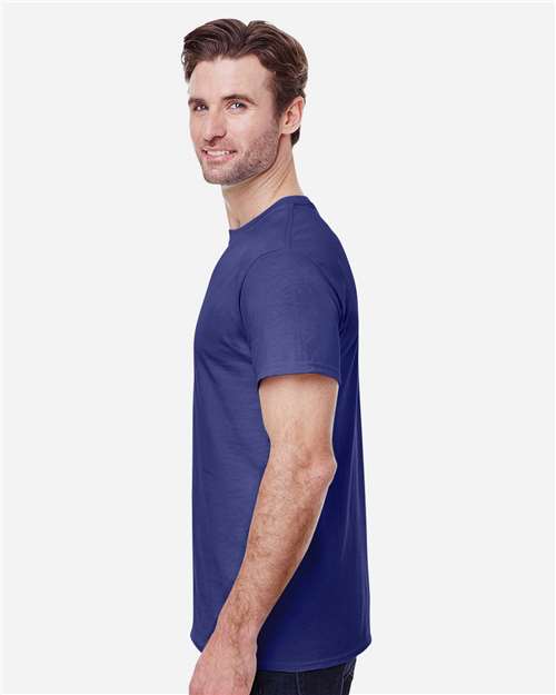Gildan 5000 Unisex USA-Made Fine Jersey T-Shirt - Side view