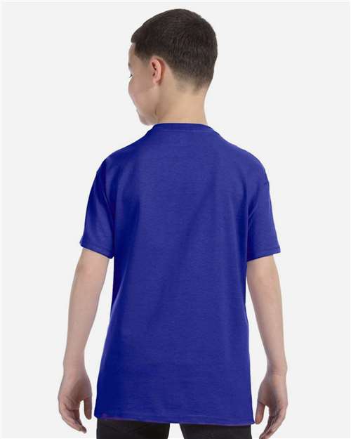 Gildan 5000B Youth Heavy Cotton? T-Shirt - Back view