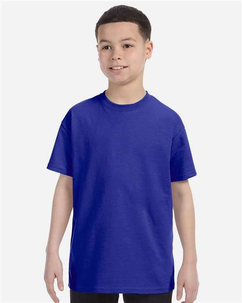 Gildan 5000B Youth Heavy Cotton? T-Shirt - Front view