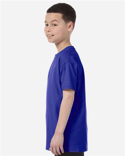 Gildan 5000B Youth Heavy Cotton? T-Shirt - Side view