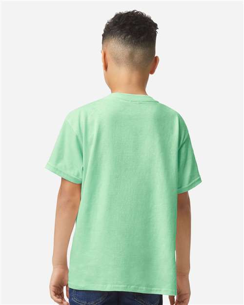 Gildan 5000B Youth Heavy Cotton? T-Shirt - Back view