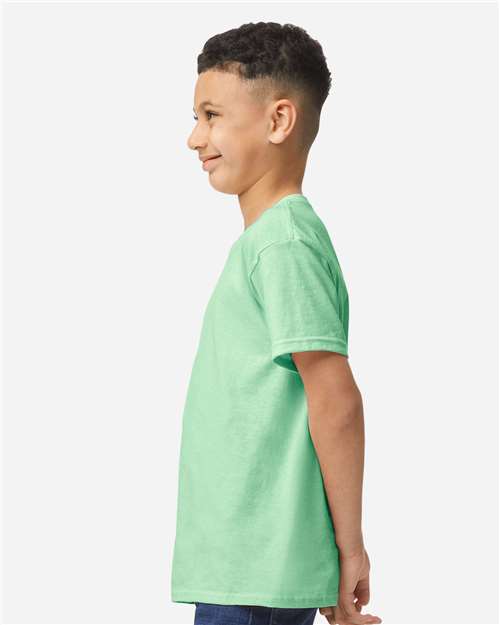 Gildan 5000B Youth Heavy Cotton? T-Shirt - Side view