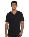 Next Level 3200 Unisex Three-Quarter Sleeve Baseball Tee - Front view