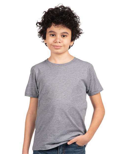 Next Level 3310 Youth Cotton Tee - Front view