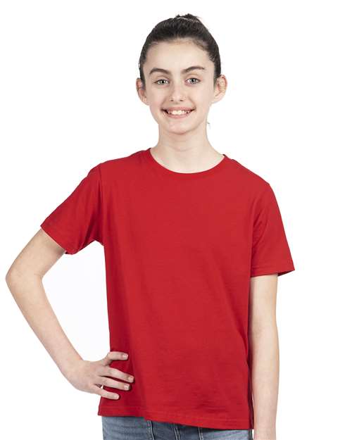 Next Level 3310 Youth Cotton Tee - Front view
