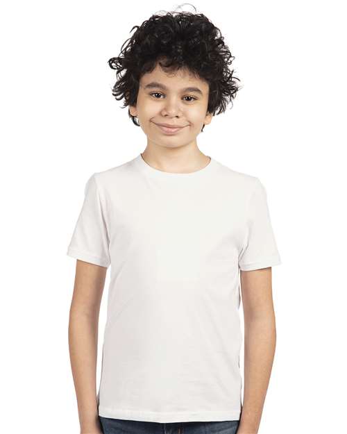 Next Level 3310 Youth Cotton Tee - Front view