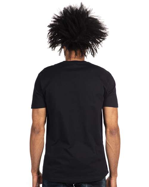 Next Level 3600 Unisex Cotton Tee - Back view
