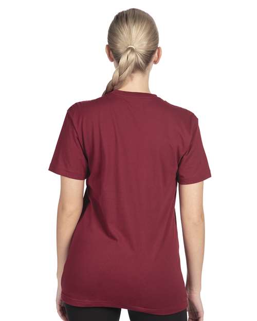 Next Level 3600 Unisex Cotton Tee - Back view