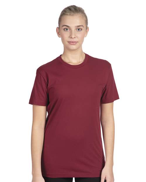 Next Level 3600 Unisex Cotton Tee - Front view
