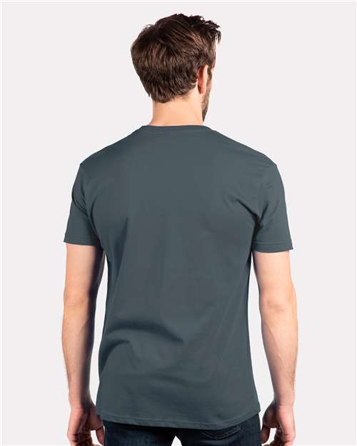Next Level 3600 Unisex Cotton Tee - Back view