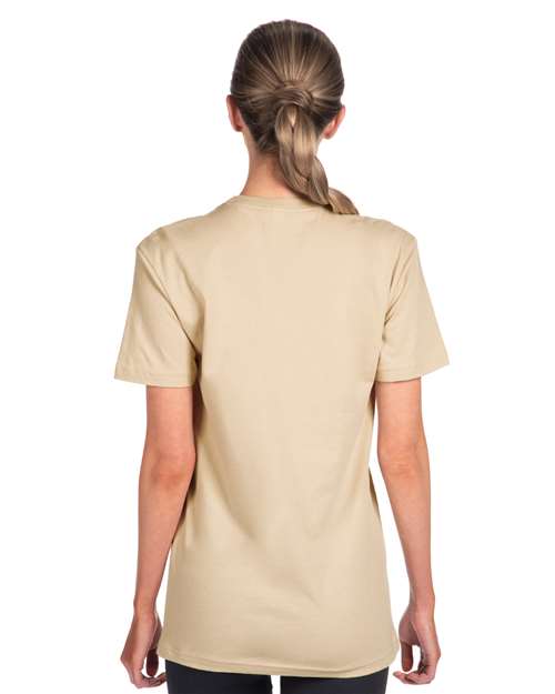 Next Level 3600 Unisex Cotton Tee - Back view