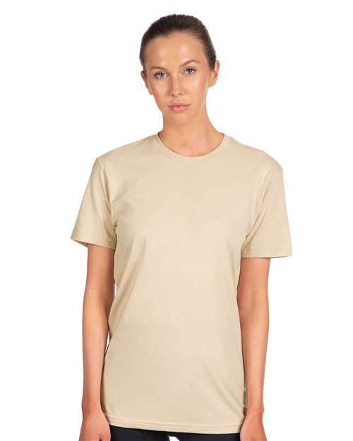 Next Level 3600 Unisex Cotton Tee - Front view
