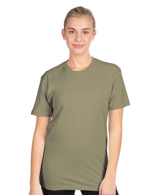 Next Level 3600 Unisex Cotton Tee - Front view