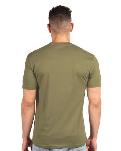 Next Level 3600 Unisex Cotton Tee - Back view