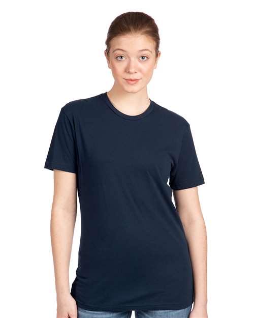 Next Level 3600 Unisex Cotton Tee - Front view