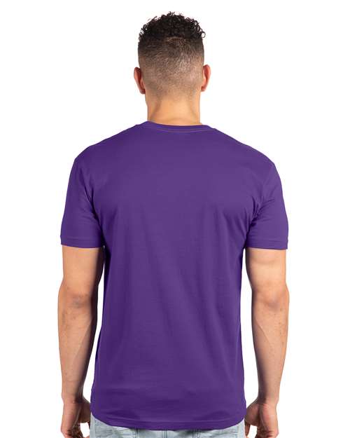 Next Level 3600 Unisex Cotton Tee - Back view