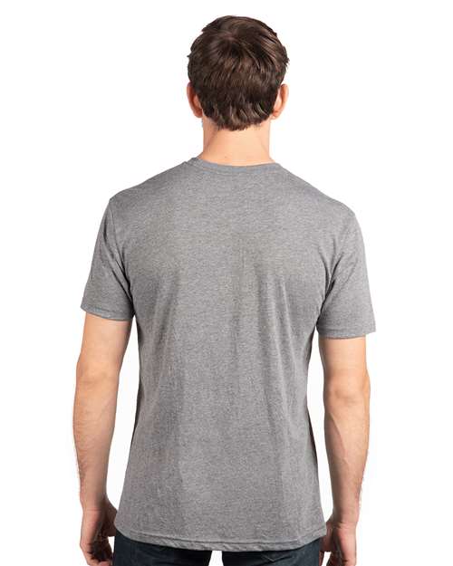 Next Level 6010 Unisex Triblend Tee - Back view