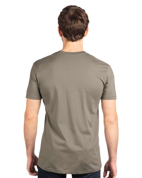 Next Level 3600 Unisex Cotton Tee - Back view