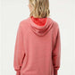 Independent Trading Co. PRM33SBP Unisex Special Blend Raglan Hooded Sweatshirt - Back view