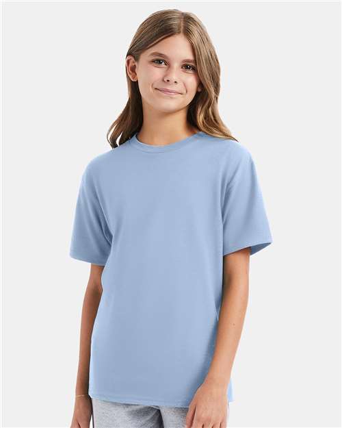 Hanes 498Y Youth Perfect-T T-Shirt - Front view