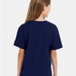 Hanes 498Y Youth Perfect-T T-Shirt - Back view