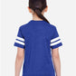 LAT 6137 Youth Football Fine Jersey Tee - Back view