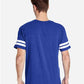 LAT 6937 Unisex Football Fine Jersey Tee - Back view