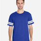 LAT 6937 Unisex Football Fine Jersey Tee - Front view