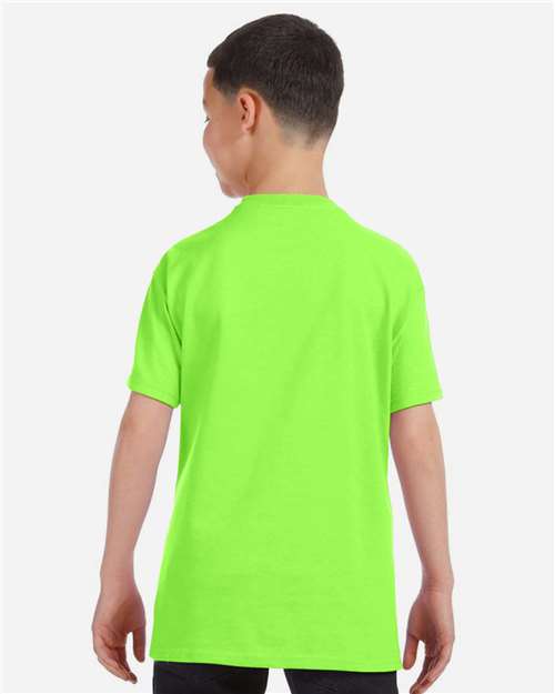 Gildan 5000B Youth Heavy Cotton? T-Shirt - Back view