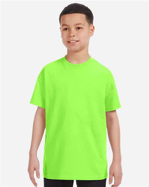 Gildan 5000B Youth Heavy Cotton? T-Shirt - Front view