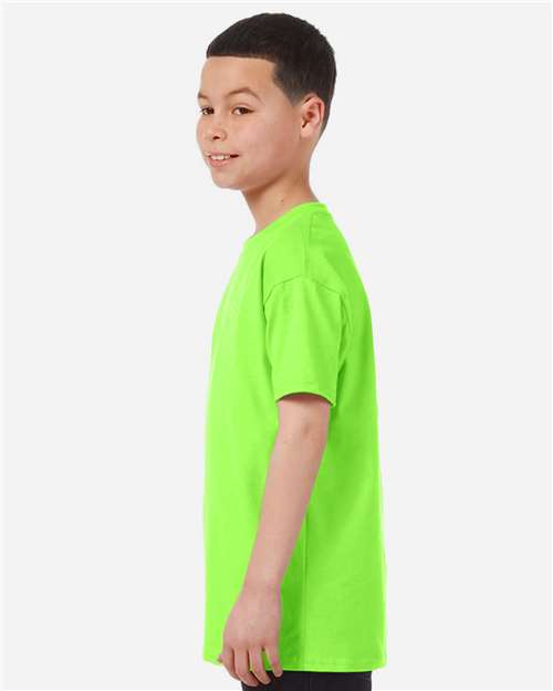 Gildan 5000B Youth Heavy Cotton? T-Shirt - Side view