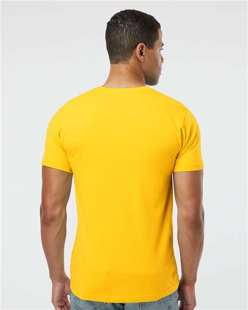 LAT 6901 Women's Eco Revive? Three-Season Triblend Fleece Full-Zip Hooded Sweatshirt - Back view