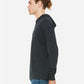 BELLA  CANVAS 3512 Unisex Jersey Hooded Long Sleeve Tee - Side view