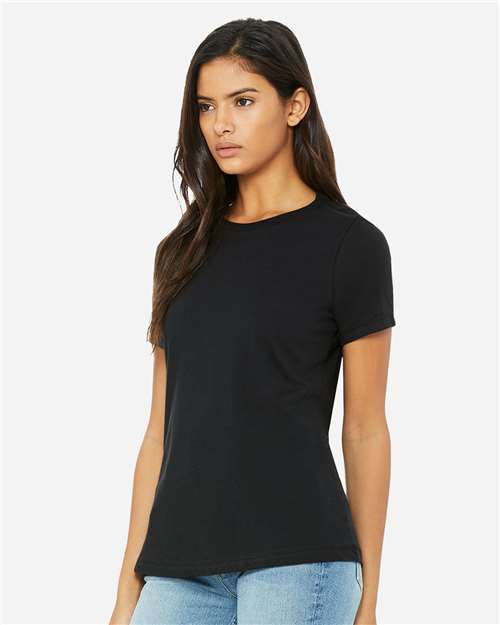 BELLA  CANVAS 6400 Women?s Relaxed Jersey Tee - Side view