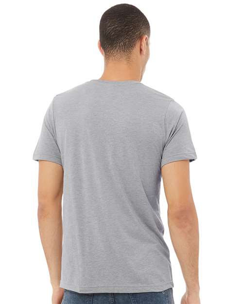 BELLA  CANVAS 3413 Triblend Tee - Back view